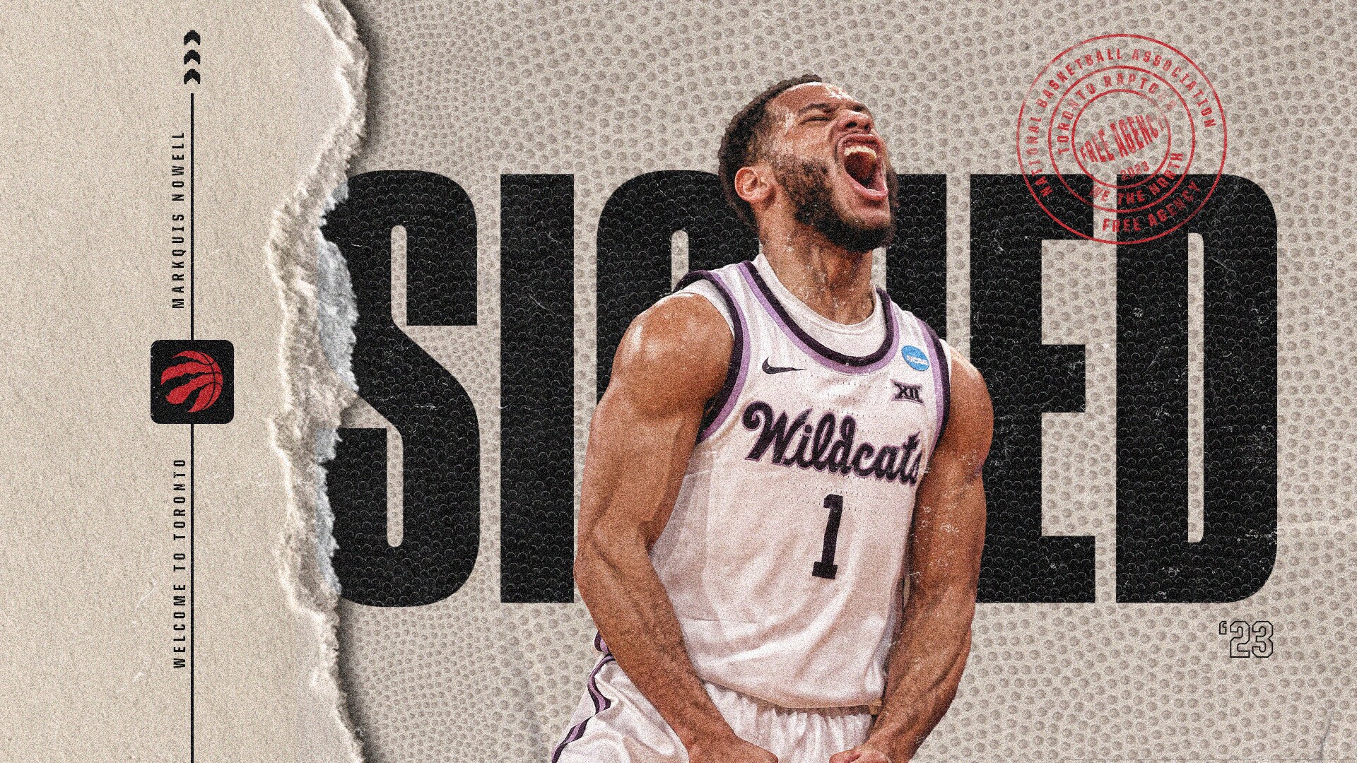 RAPTORS SIGN NOWELL TO A TWO WAY CONTRACT Toronto Raptors