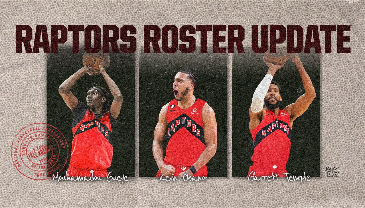 RAPTORS SIGN TEMPLE, GUEYE AND OBANOR | Toronto Raptors