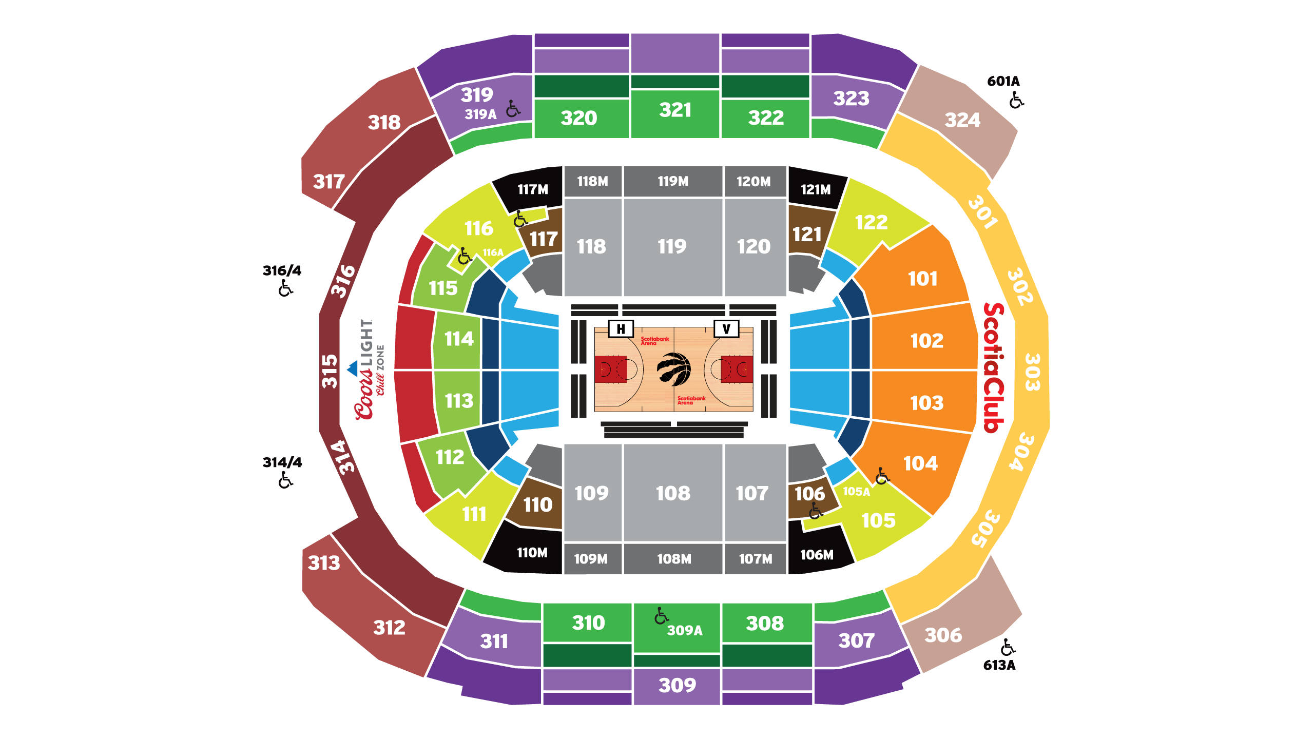 Toronto Raptors Chart Group Tickets | Toronto Raptors