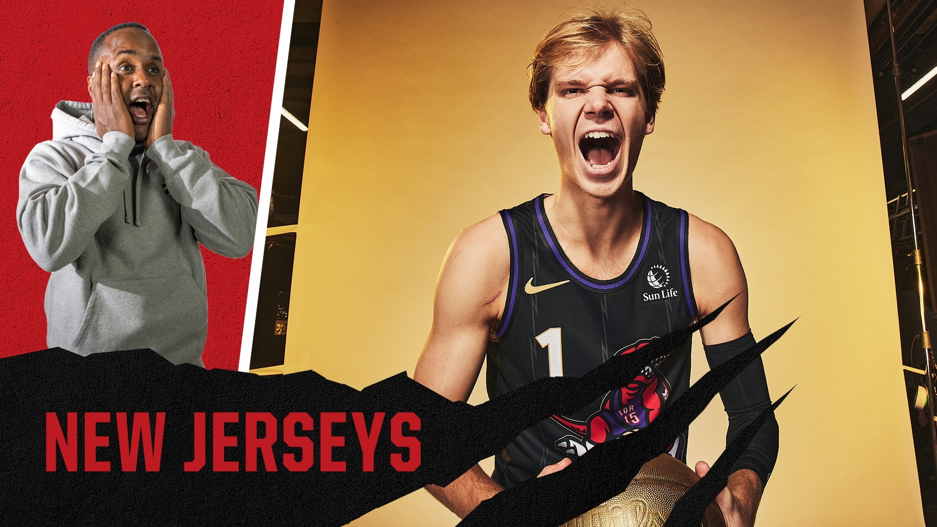 NEW RAPTORS JERSEYS + The Performances of Gradey and Ochai | Raptors ...