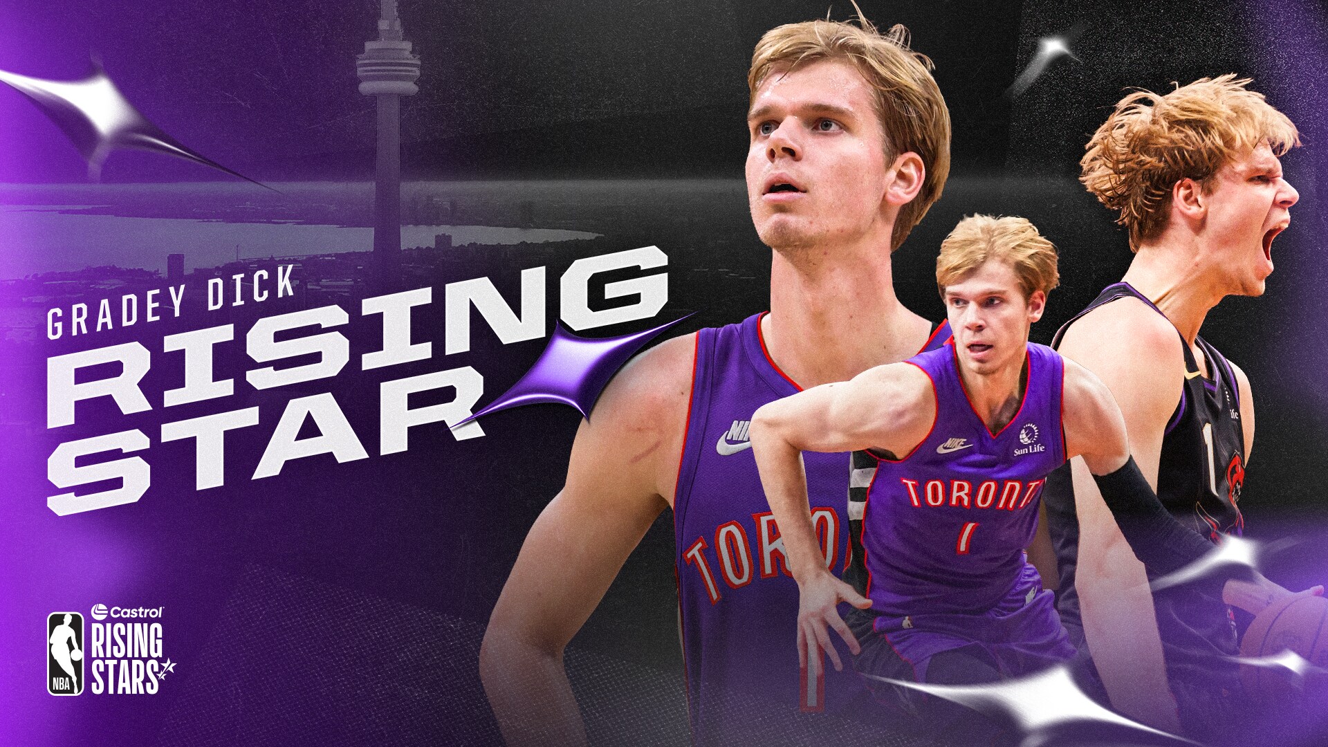 DICK SELECTED TO PARTICIPATE IN 2025 CASTROL RISING STARS | Toronto Raptors
