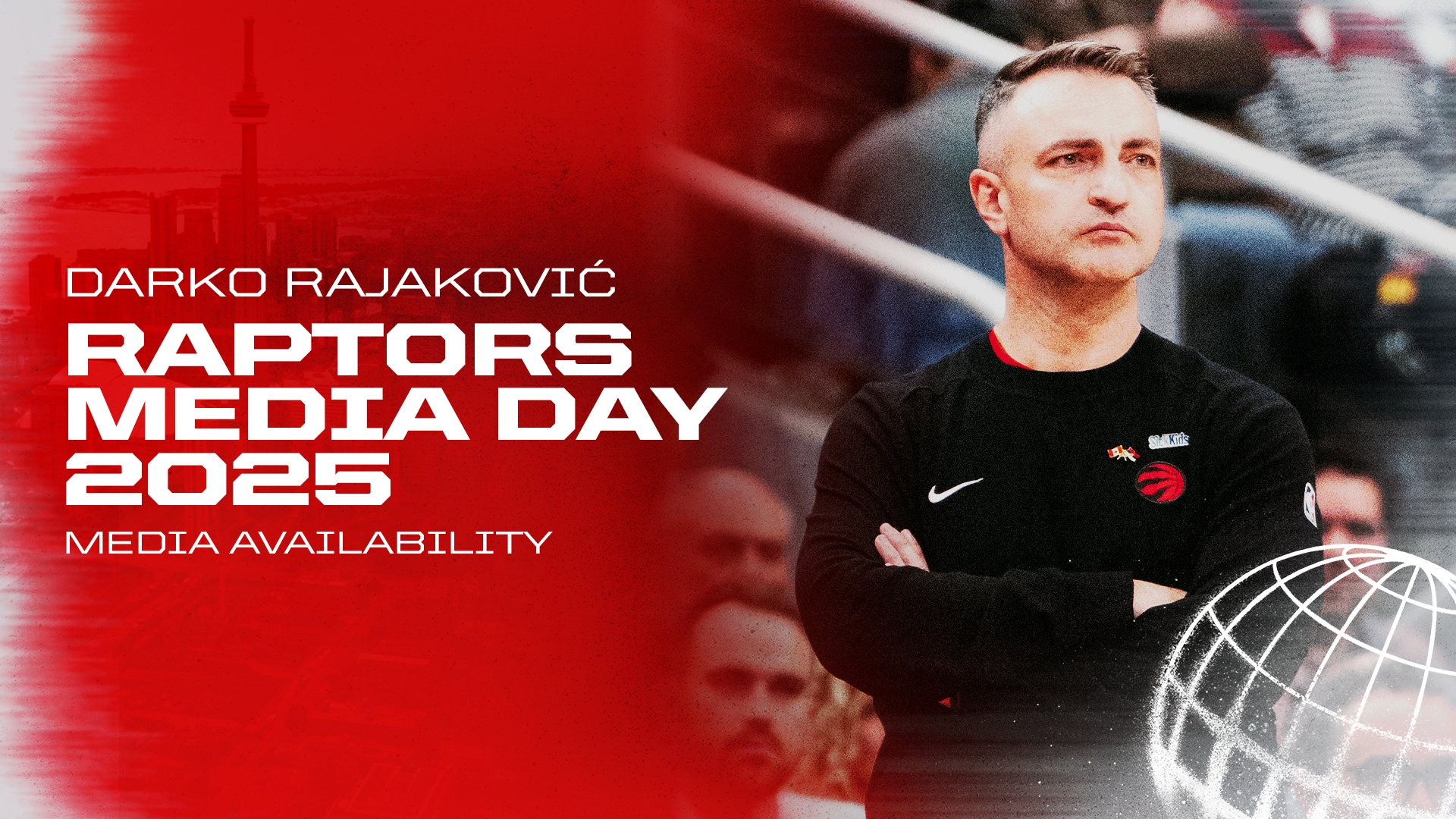 Darko Rajakovic | Media Day | September 29, 2025 | Toronto Raptors