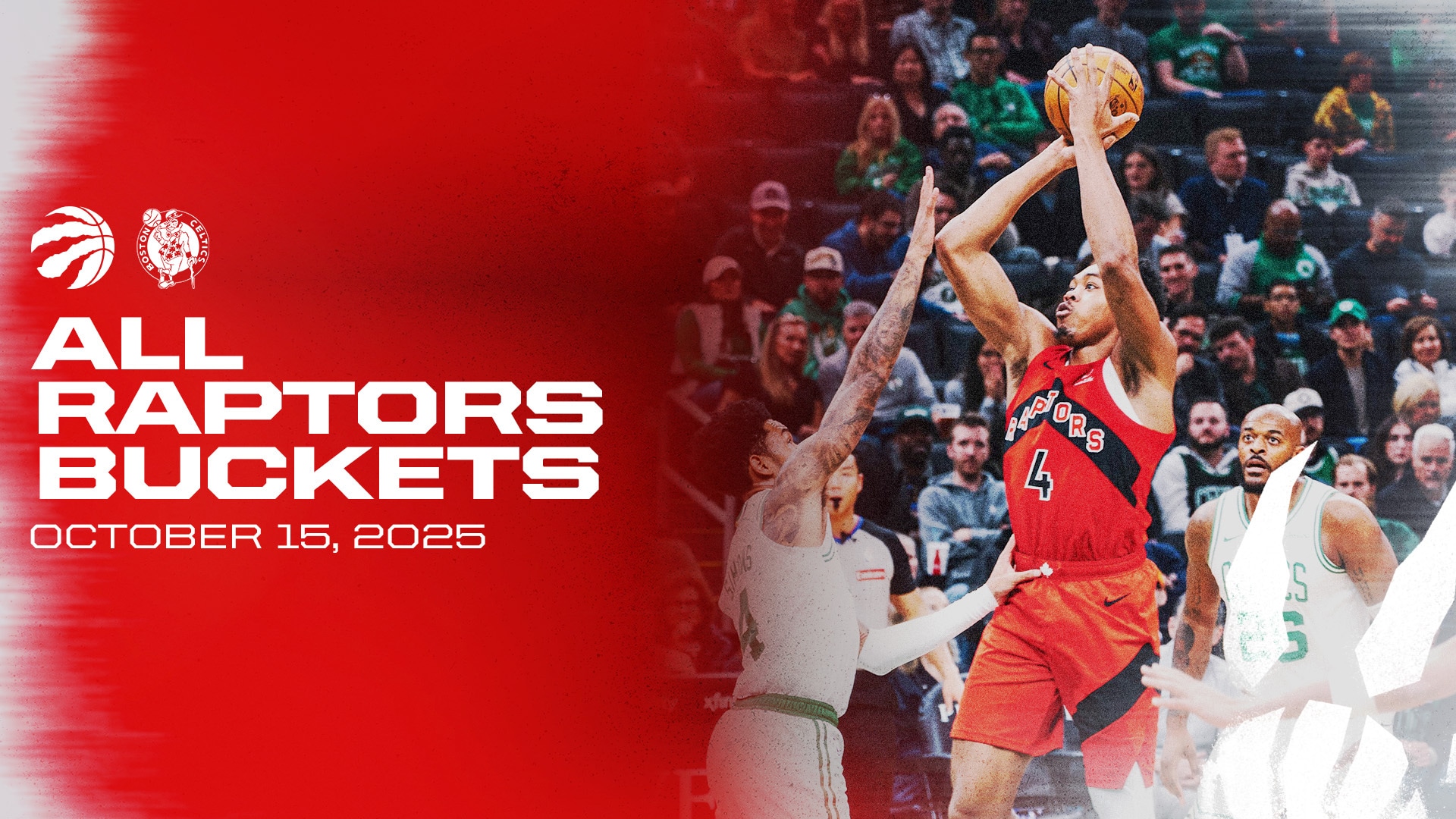 ALL BUCKETS | Toronto Raptors vs. Boston Celtics, October 15, 2025 ...