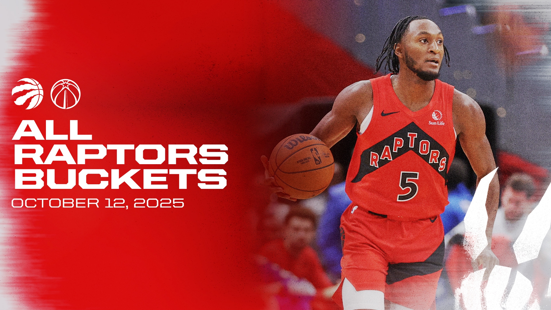 ALL BUCKETS | Toronto Raptors at Washington Wizards, October 12, 2025 ...