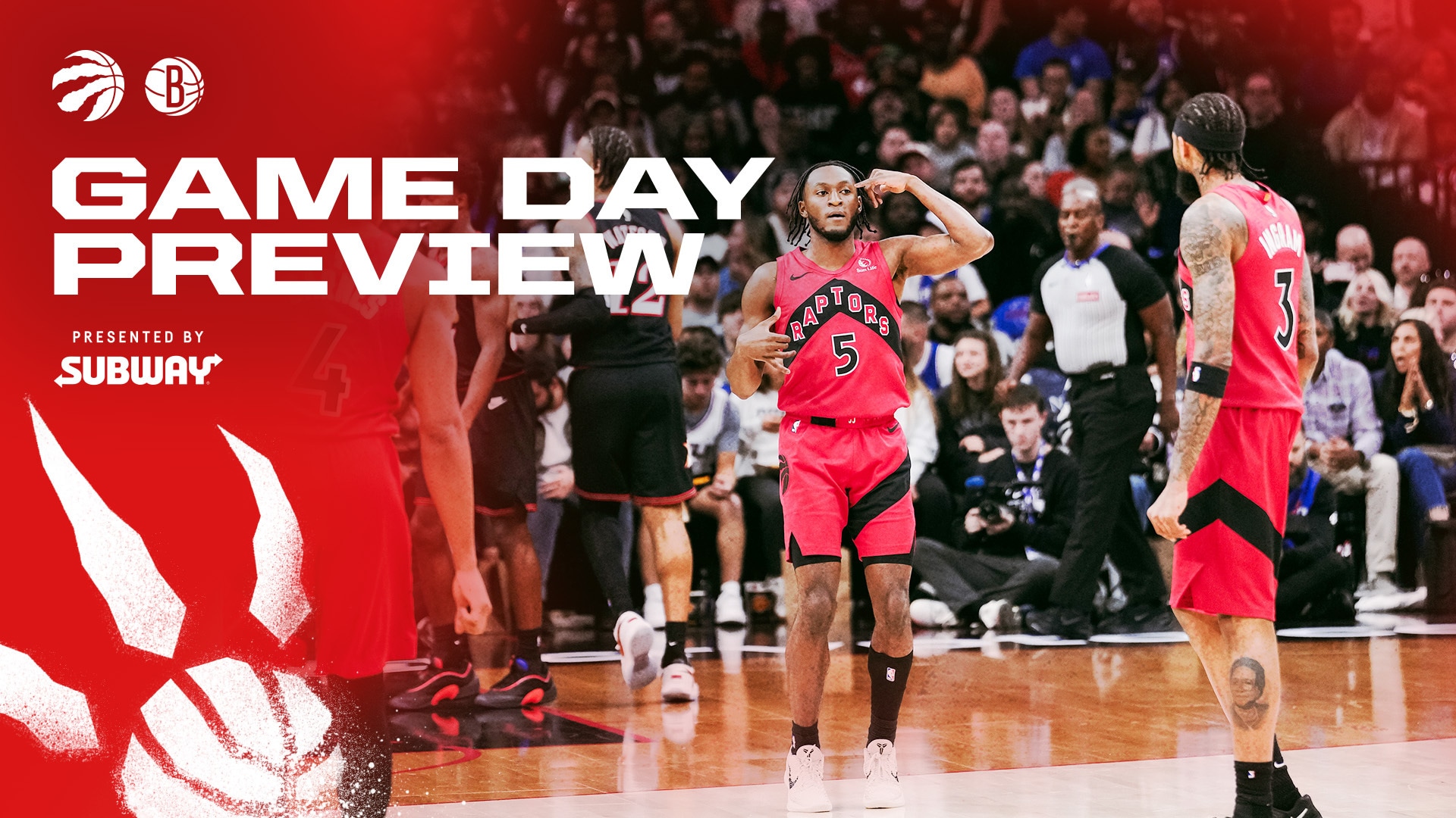 Toronto Raptors 9 GAMEDAY PREVIEW: TORONTO RAPTORS vs. BROOKLYN NETS NOV.11 | Toronto Raptors