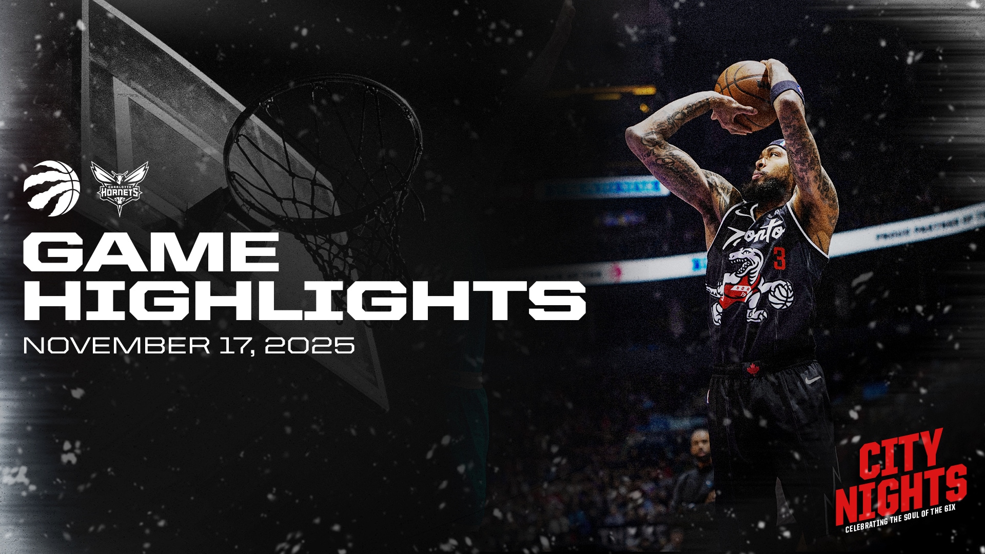 Raptors vs Hornets Game Highlights | - November 17, 2025 | Toronto Raptors