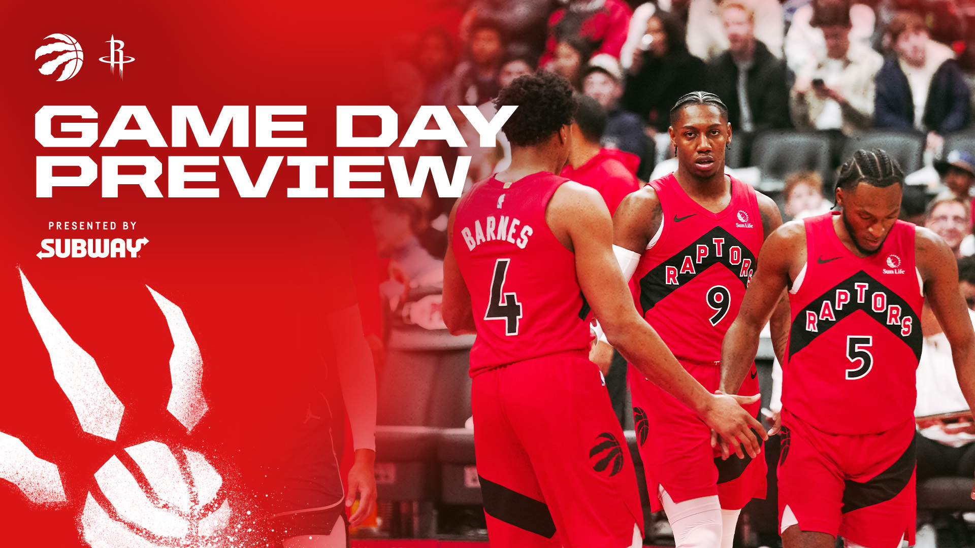 Houston Rockets Toronto Raptors GAMEDAY PREVIEW: TORONTO RAPTORS VS. HOUSTON ROCKETS MAR.10 | Toronto ...