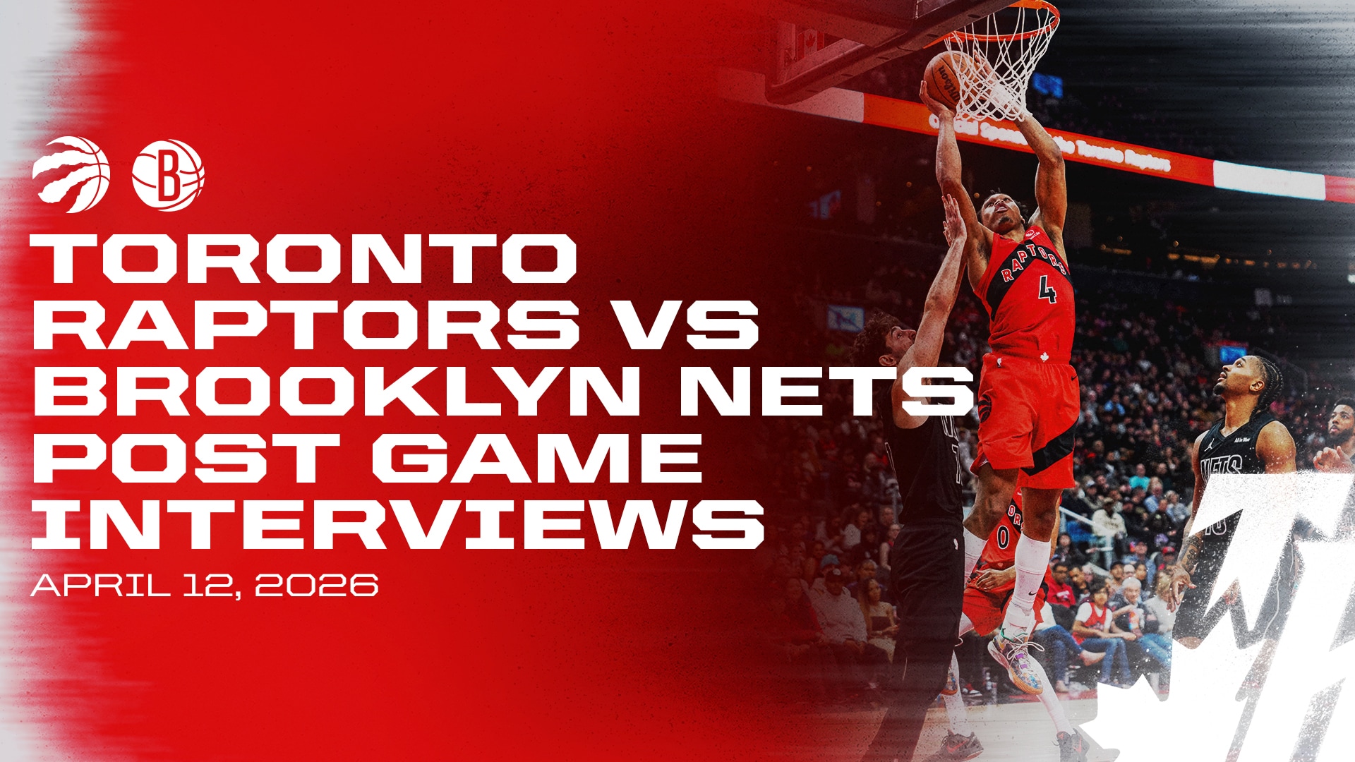 Basketball Post Raptors Toronto Raptors Full Media Availability | Post Game vs Nets | April 12 ...