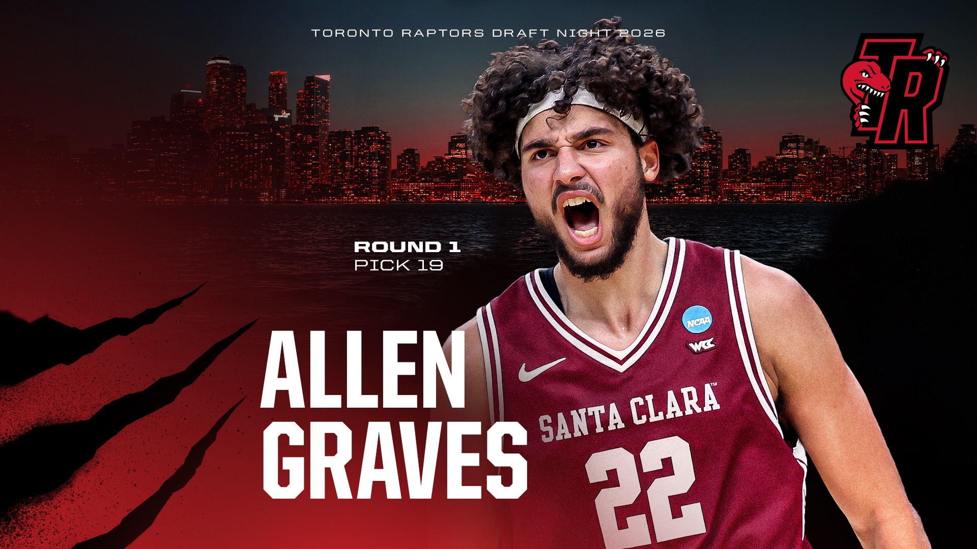 RAPTORS SELECT GRAVES 19TH OVERALL IN 2026 NBA DRAFT | Toronto Raptors
