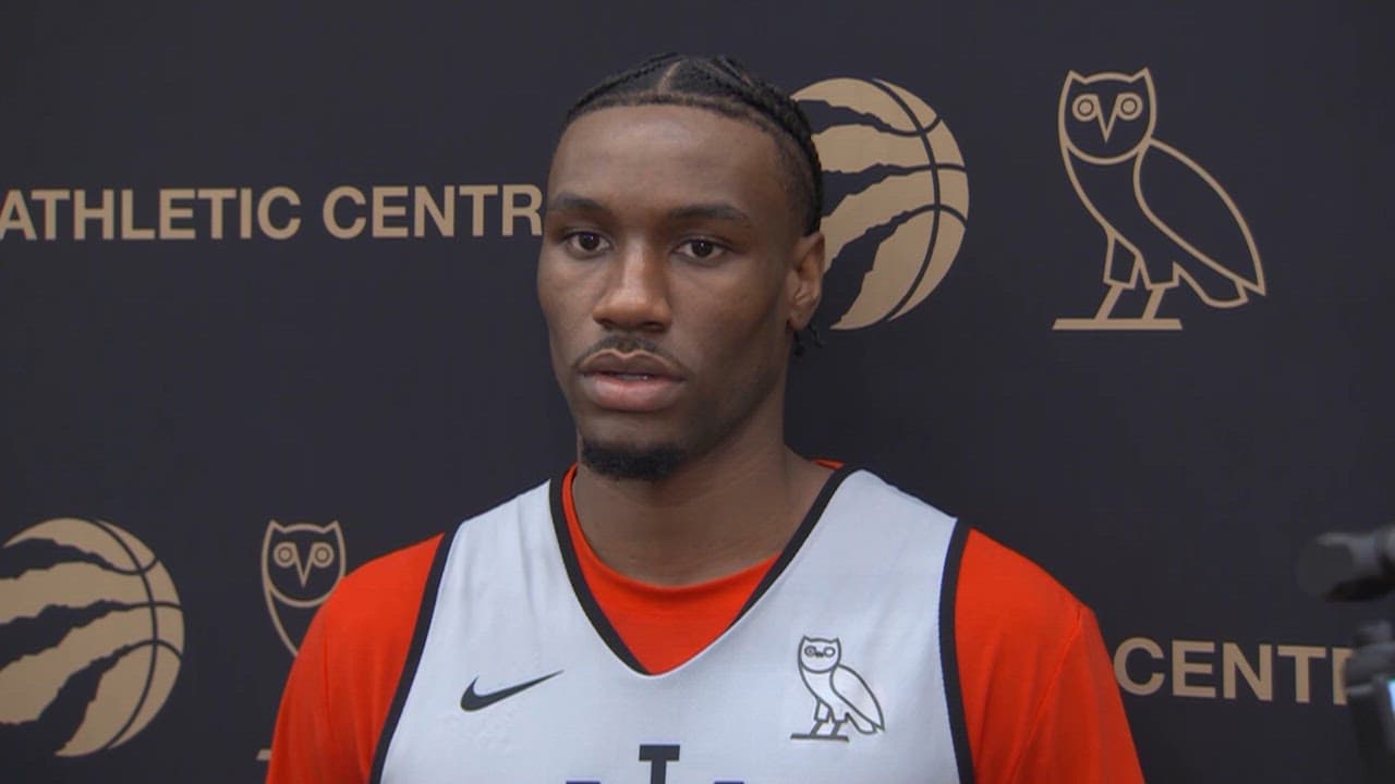 Ja'Kobe Walter | Practice | October 22, 2026 | Toronto Raptors