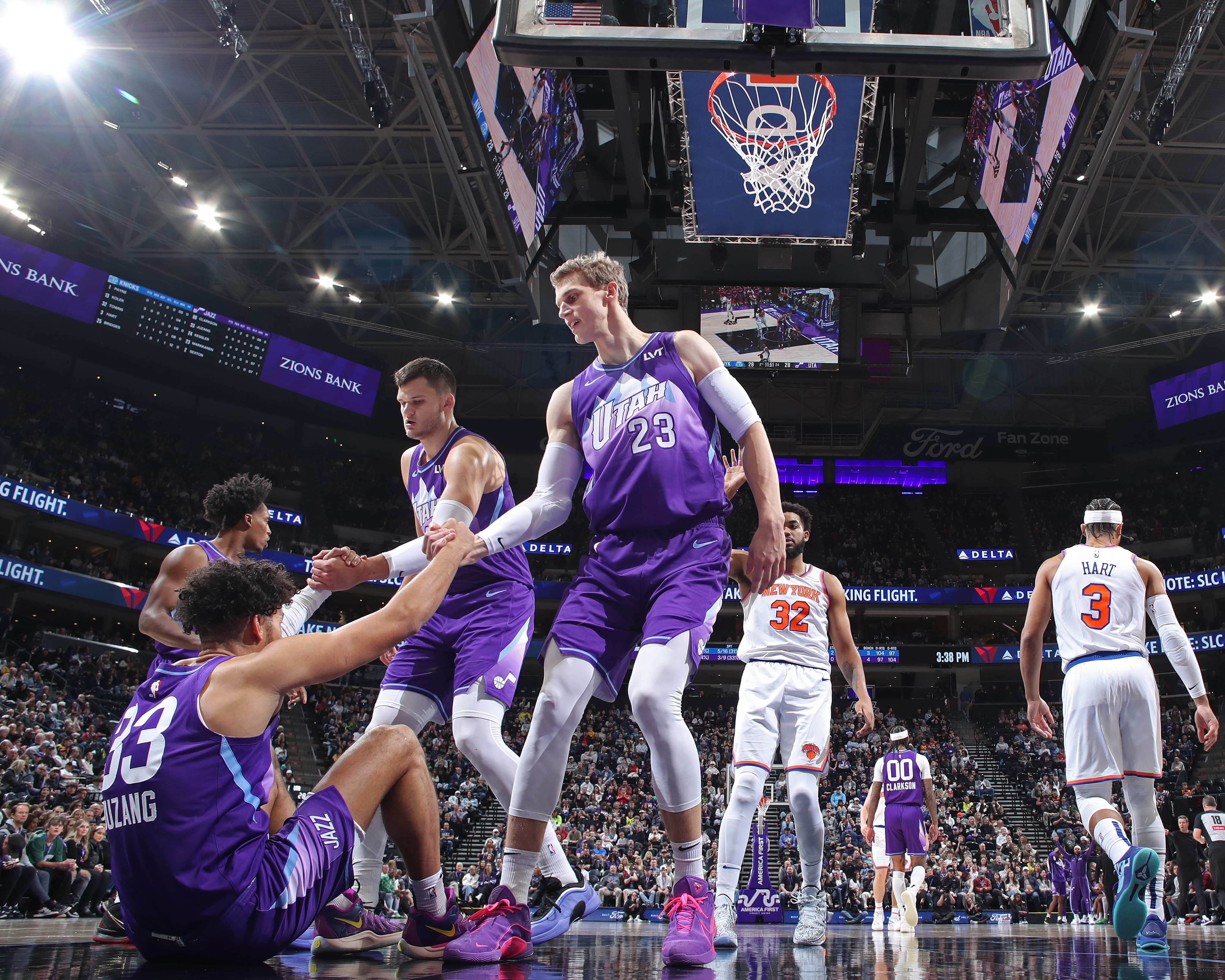 Utah Jazz Film Study: Lauri Markkanen and Walker Kessler Lead Jazz to Big  Win Over Knicks | Utah Jazz