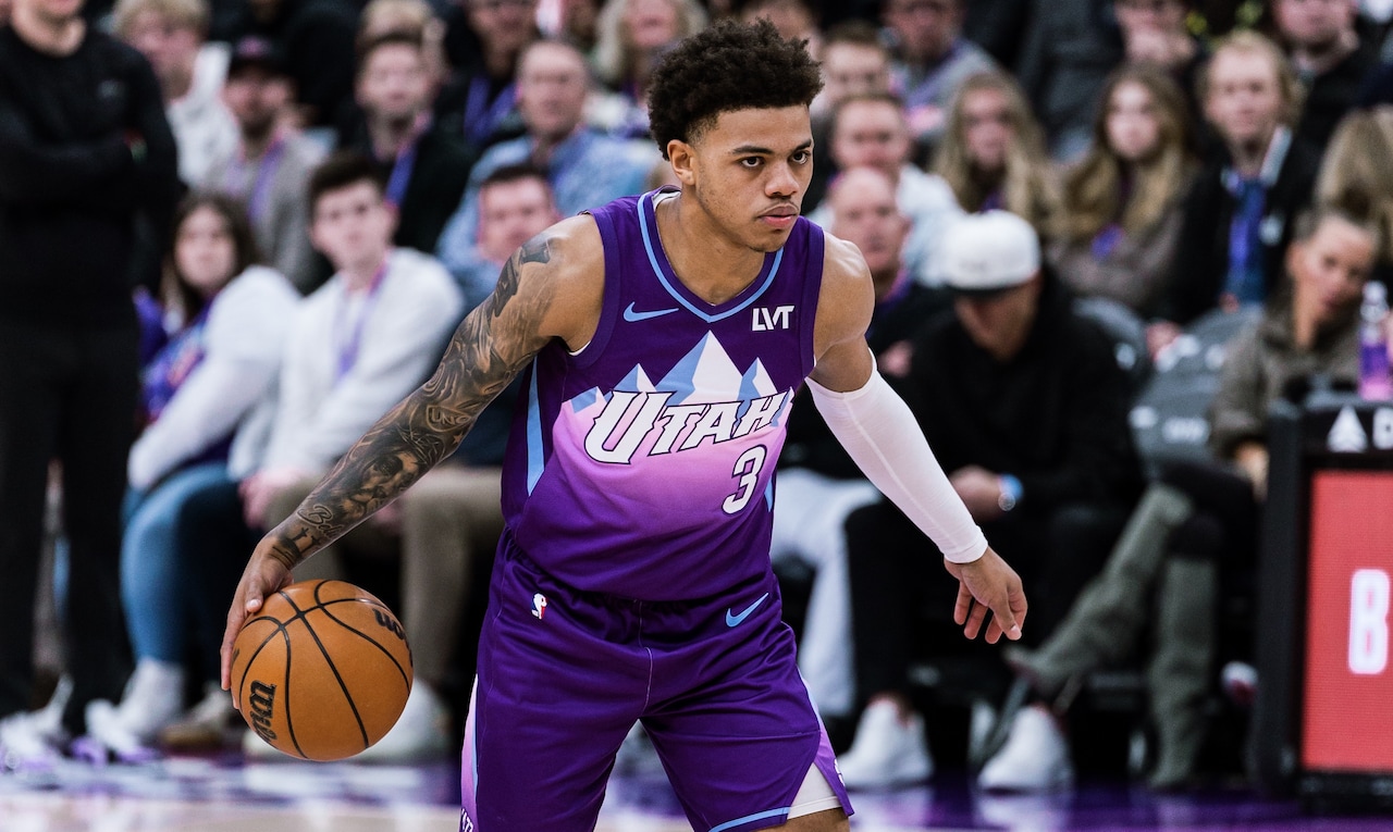 Keyonte George Selected to Team C for Rising Stars Showcase | Utah Jazz