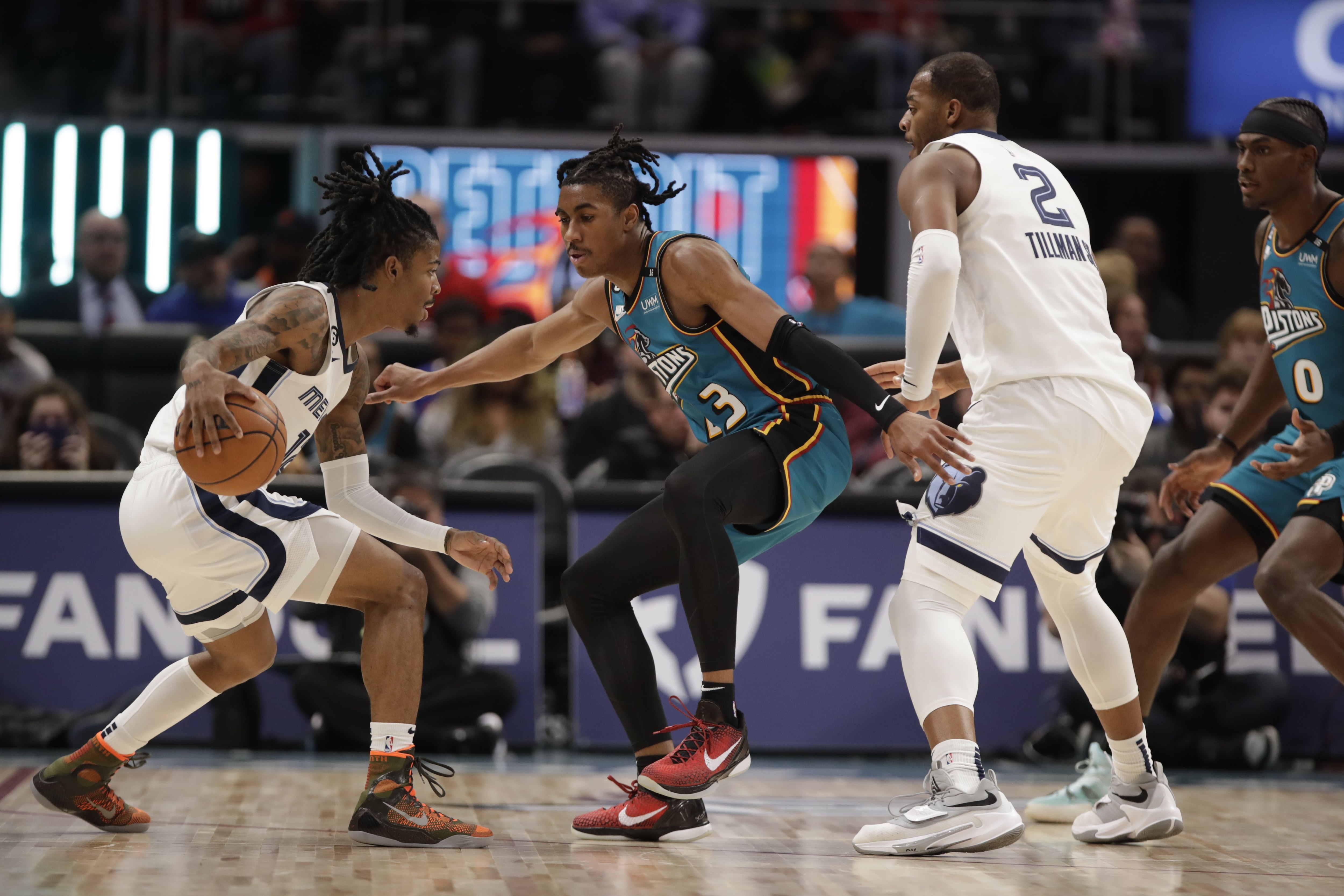 Grizzlies at Pistons Photos 12.04.22 Photo Gallery