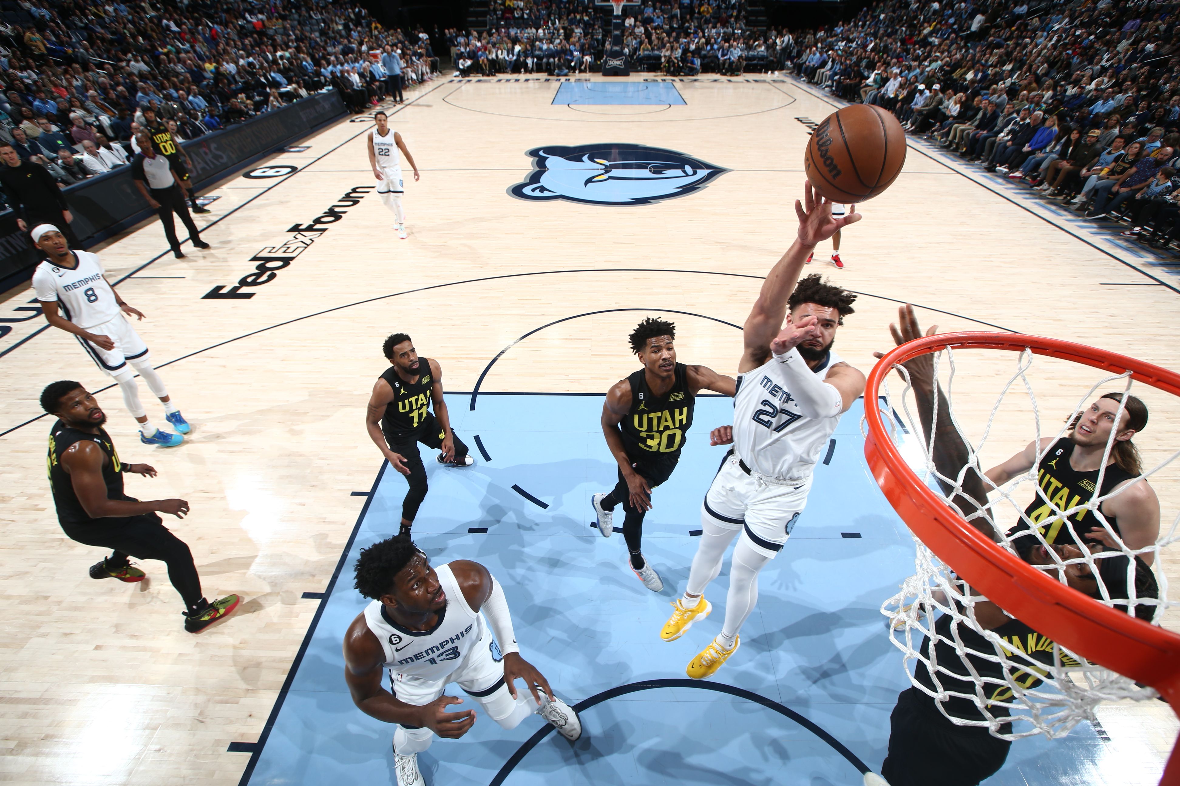Grizzlies vs Jazz Photos 1.1.23 Photo Gallery | NBA.com