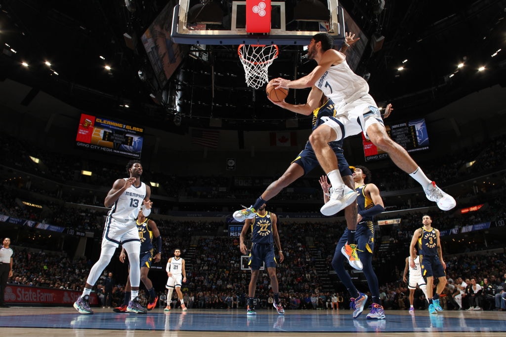 High-Quality Grizziles Use Fourth-quarter Surge To Separate From Pacers Background in 4K High-Quality Grizziles Use Fourth-quarter Surge To Separate From Pacers Background in 4K