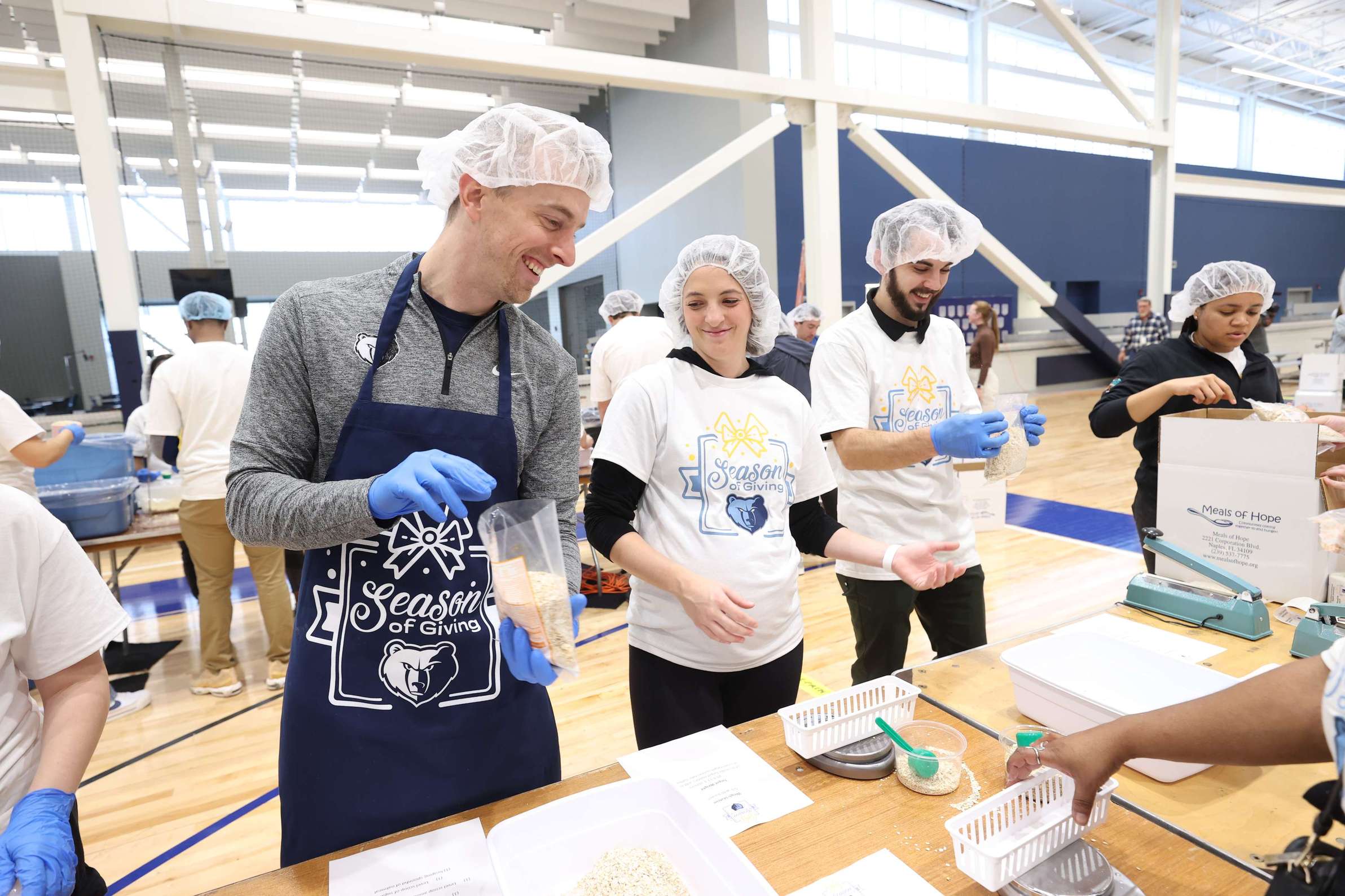 Nba Meals Season of Giving 2023 - Meals of Hope | Memphis Grizzlies