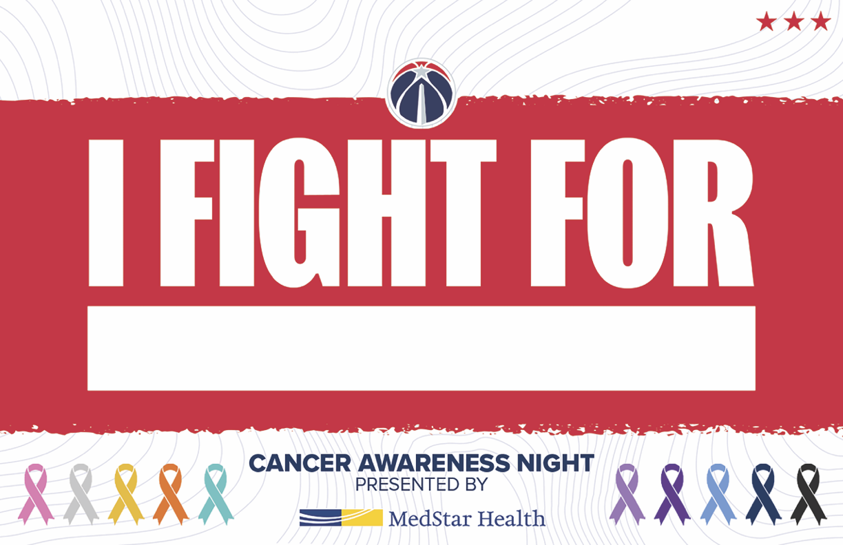 MedStar Health and Wizards Cancer Awareness Night | Washington Wizards