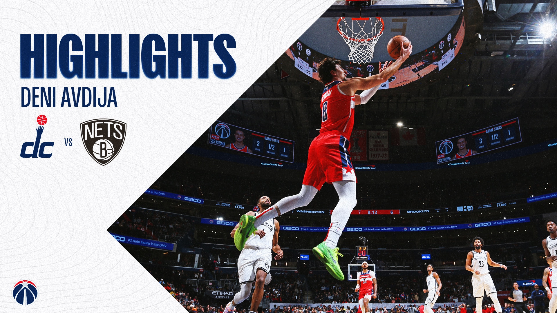 Highlights: Deni Avdija with 21 points and 13 rebounds vs. Brooklyn ...