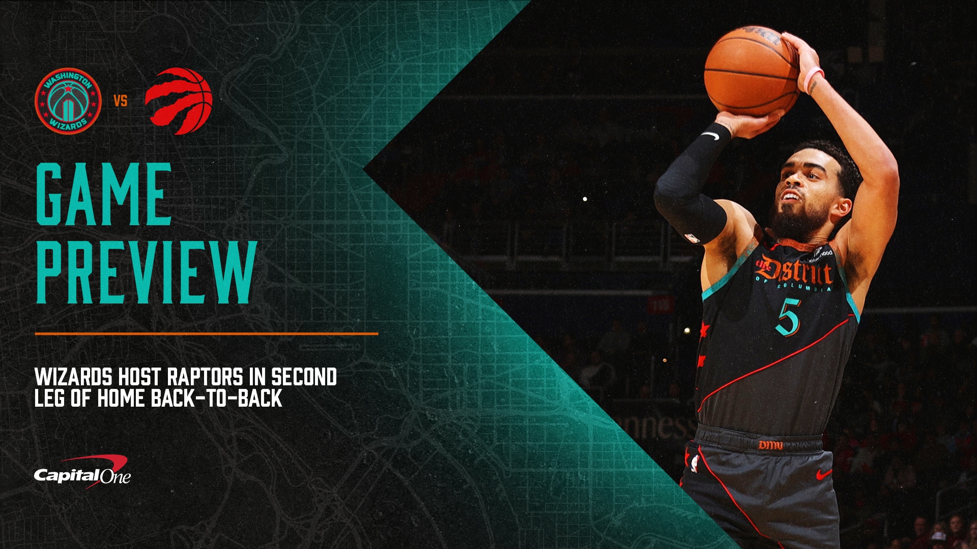 Preview Wizards host Raptors in second leg of home backtoback