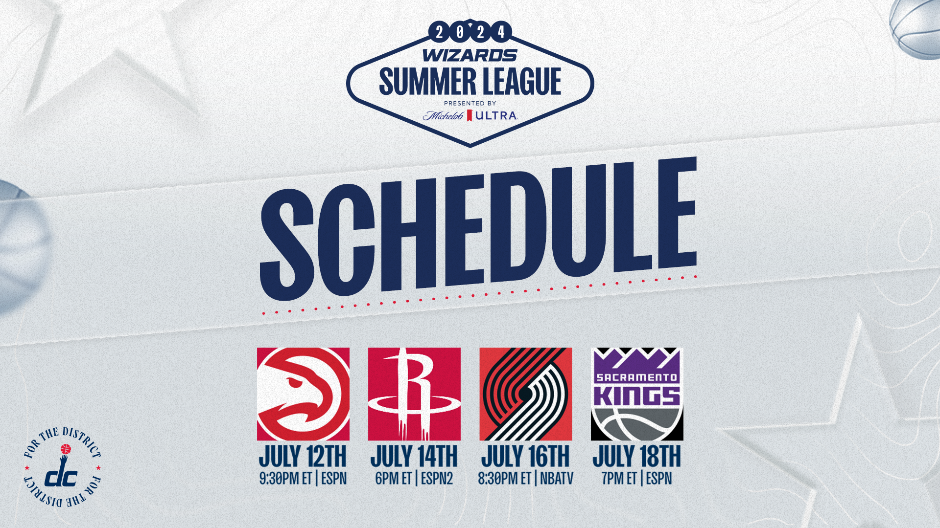 Wizards Announce 2024 Summer League Schedule | NBA.com wizards-announce-2024-summer-league-schedule-nba-com