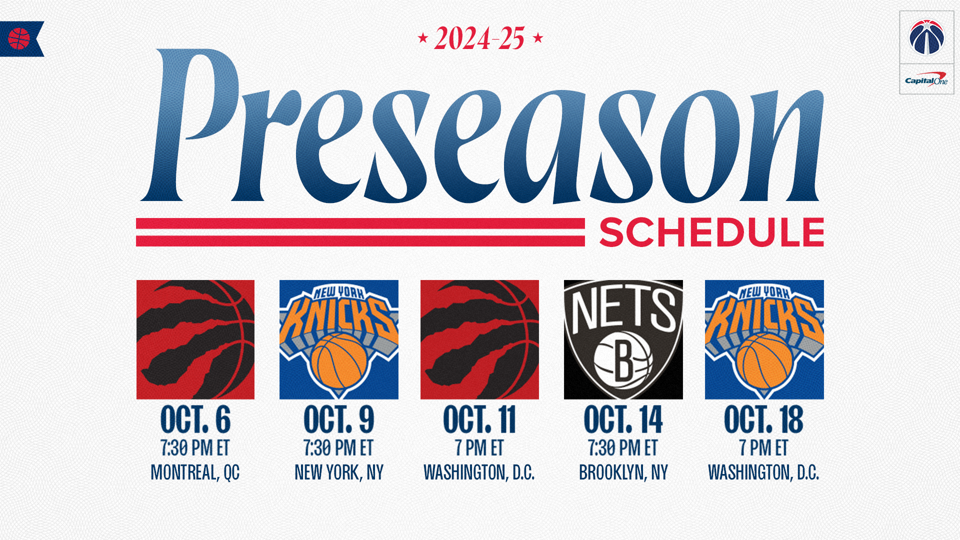 Basketball Timetable Wizards - The official site of the NBA for the latest NBA Scores, Stats ...