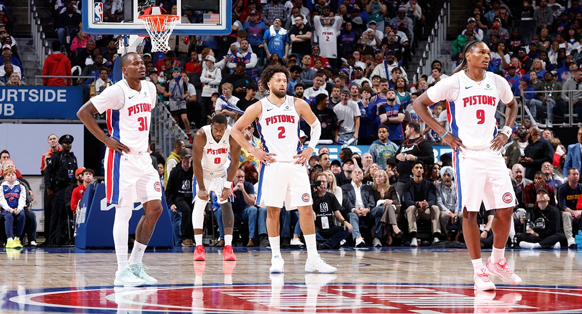 Pistons open curtain on NBA season with a bang, intent on closing it the same way