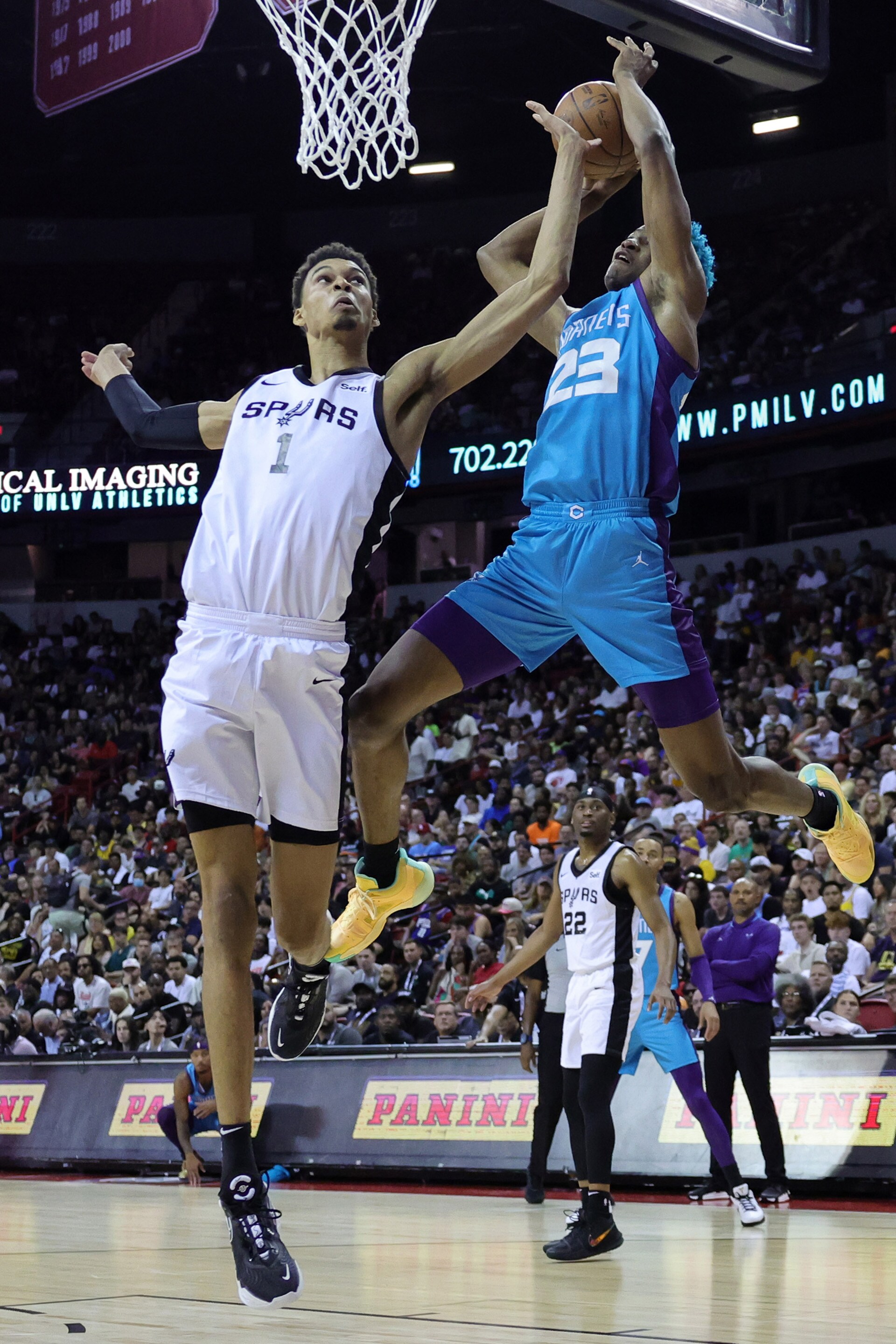 Fall To Spurs In Front Of SoldOut Summer League Crowd