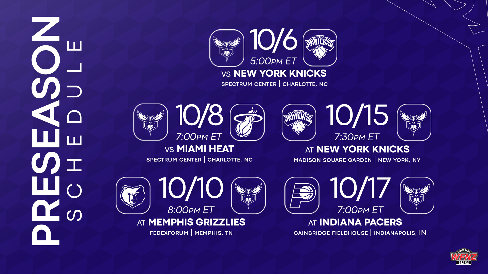 Hornets Announce 2024-25 Preseason Schedule | NBA.com hornets-announce-2024-25-preseason-schedule-nba-com