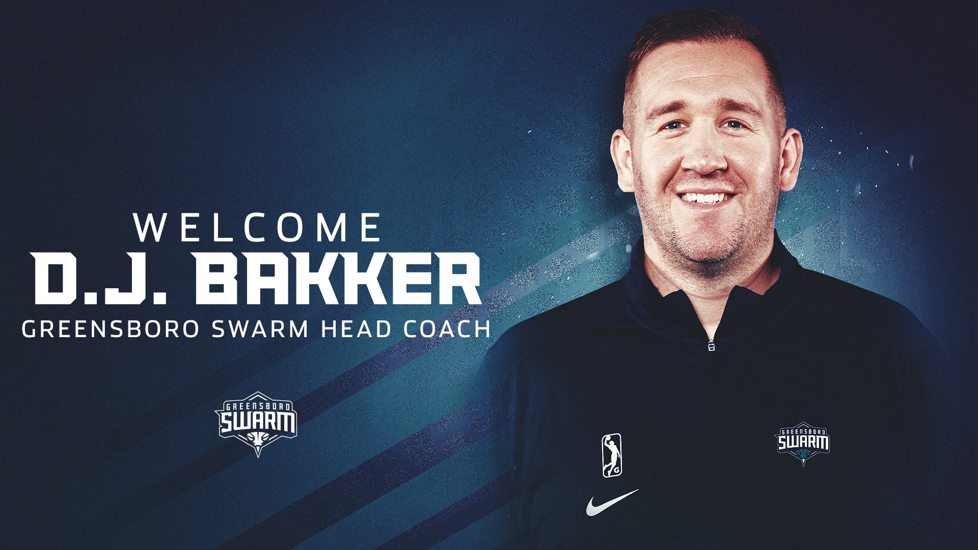 Hornets Hire D.J. Bakker As Greensboro Swarm Head Coach