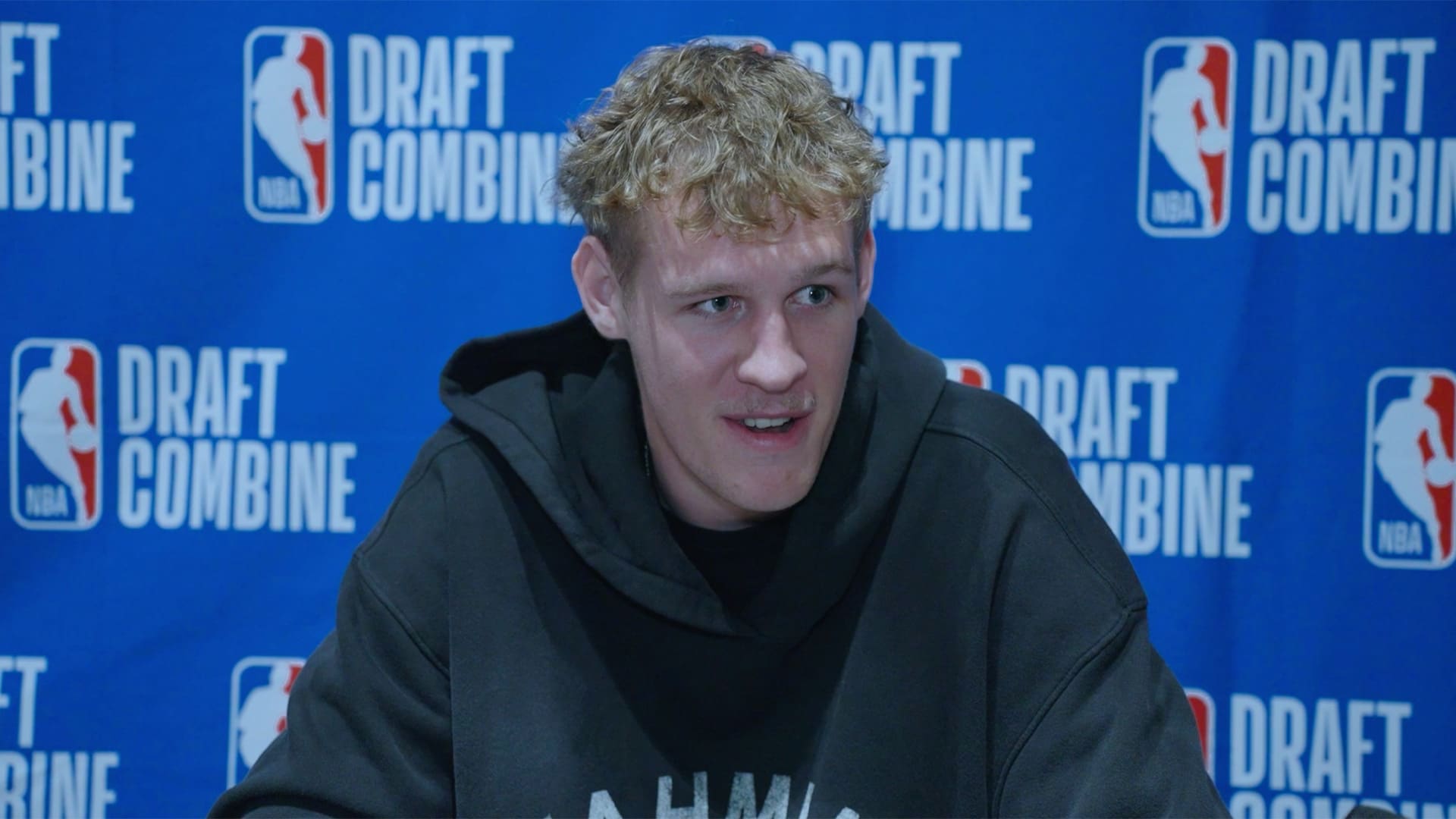 Rocco Racco 2025 Draft Combine Interview - Rocco Zikarsky | Charlotte Hornets