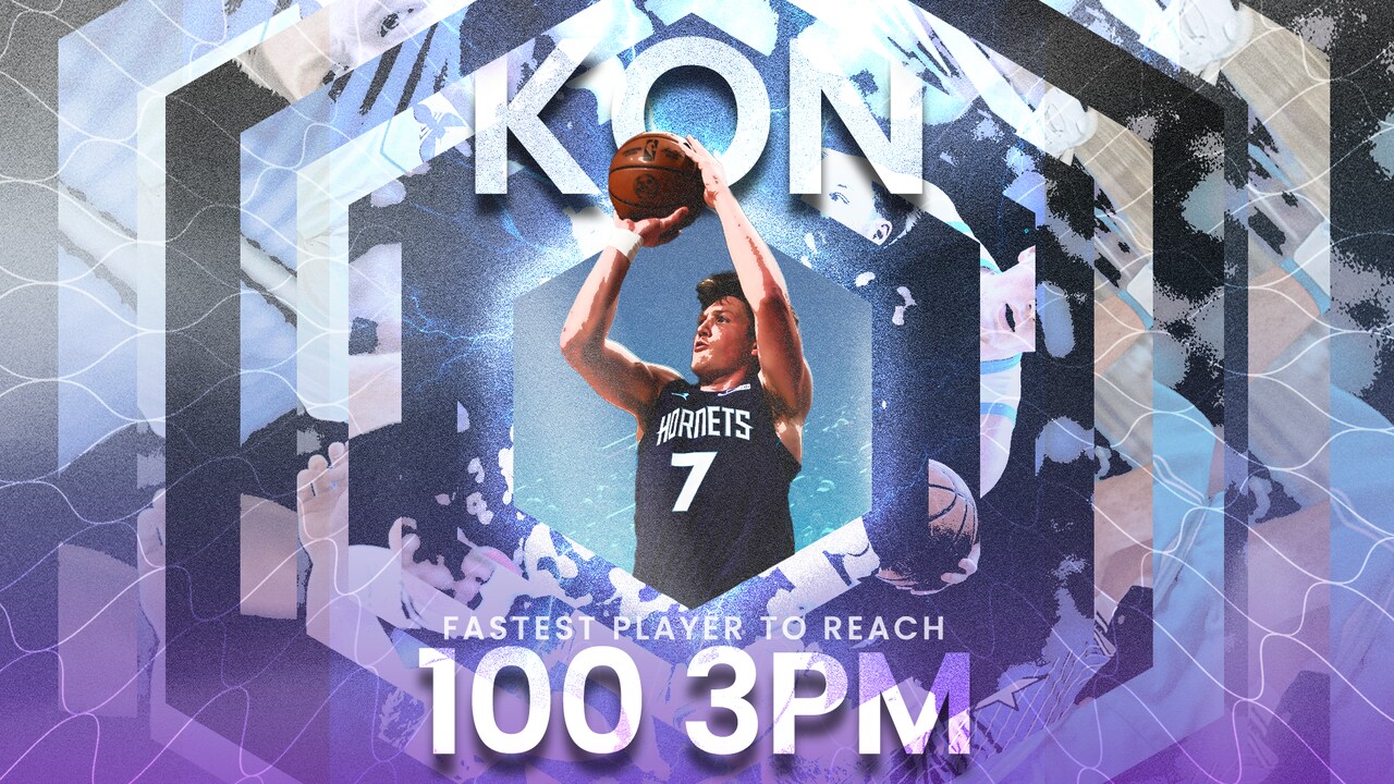 Charlotte's Kon Knueppel Becomes Fastest Player In NBA History To Reach ...