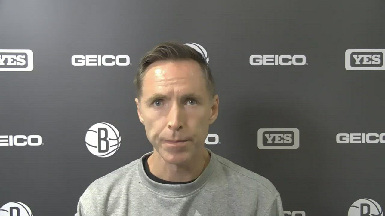 Coach Nash: Pregame vs. Raptors | Brooklyn Nets