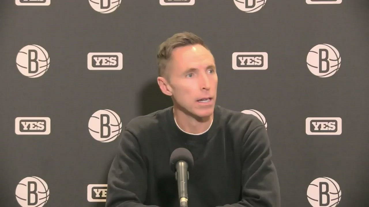 Coach Nash: Pregame vs. Jazz | Brooklyn Nets