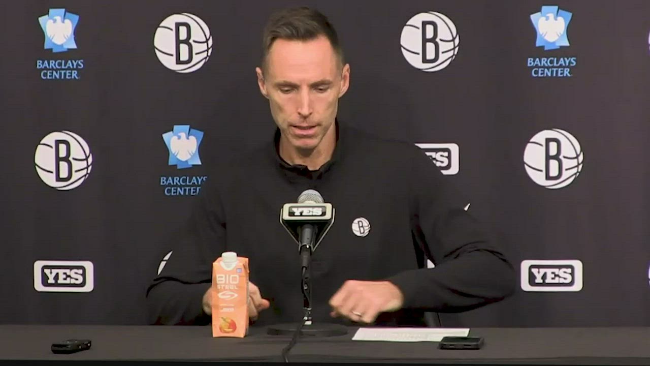 Coach Nash: Postgame vs. Blazers | Brooklyn Nets