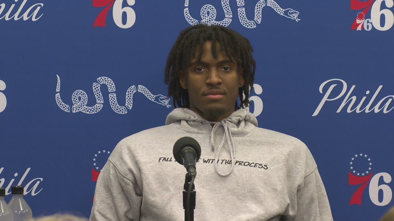 Tyrese Maxey | Postgame Interview vs Detroit Pistons (10.28.21) |  Philadelphia Sixers