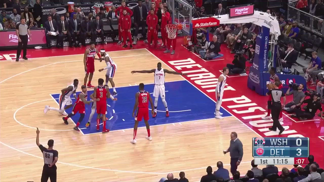 Highlights: Wizards vs. Pistons - 12/16/19 | Washington Wizards