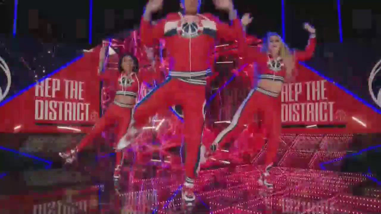 Wizard Dancing Rave Wizards Dancers - 3/6/20 | Washington Wizards