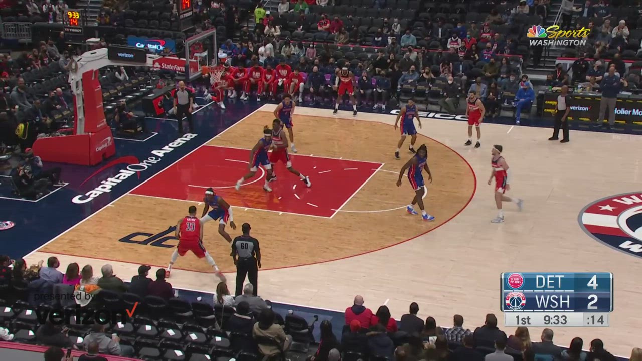 Highlights: Wizards vs. Pistons - 2/14/22 | Washington Wizards