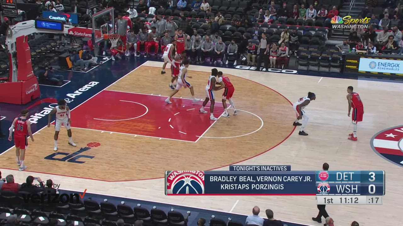 Highlights: Wizards vs. Pistons - 3/1/22 | Washington Wizards