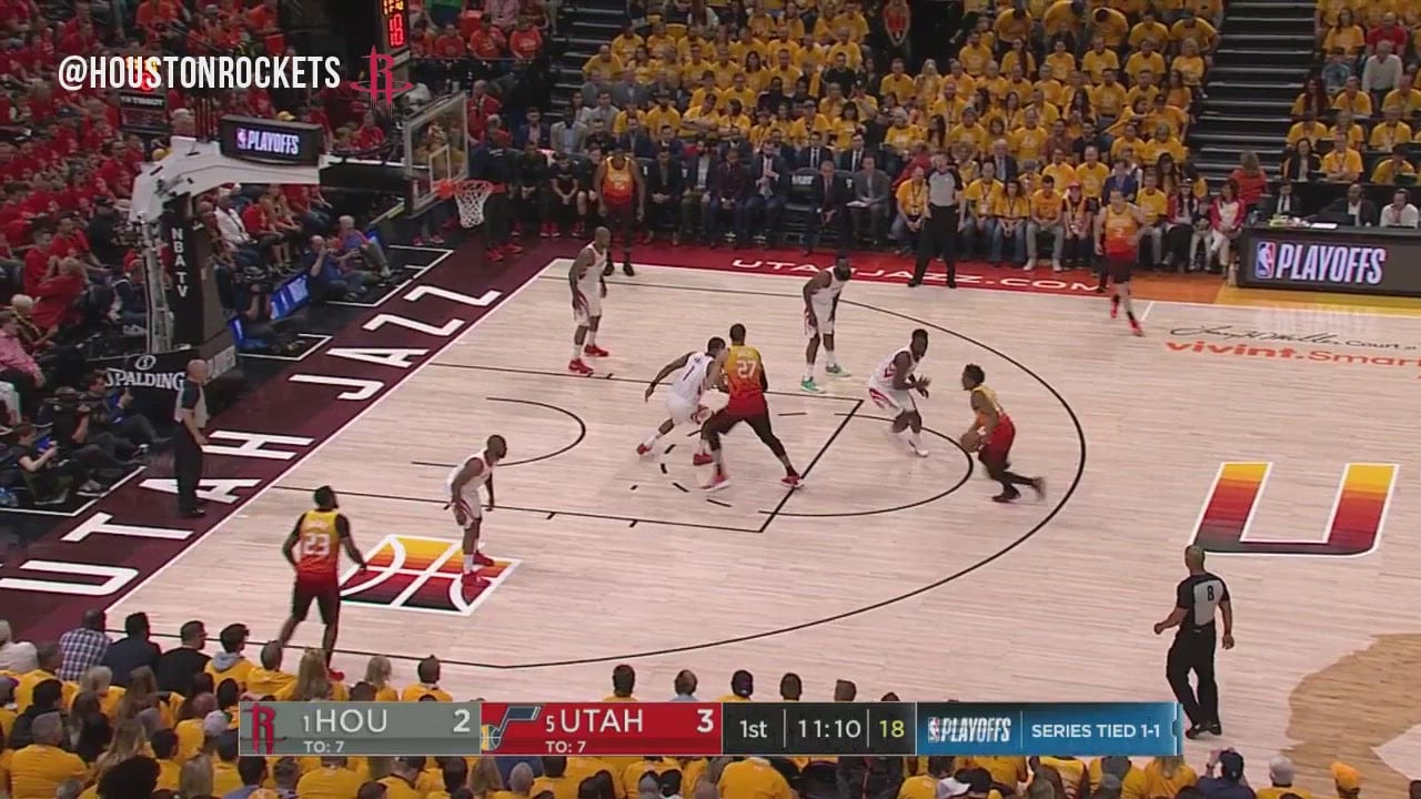 Houston Rockets vs Utah Jazz May 4, 2018 Game Summary