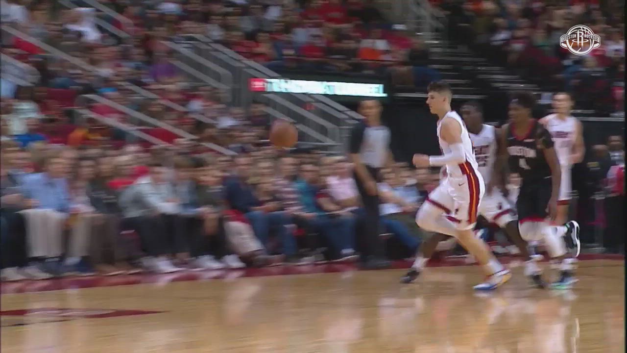 Brian Reeves Houston Rockets Huge House Dunk! | Houston Rockets