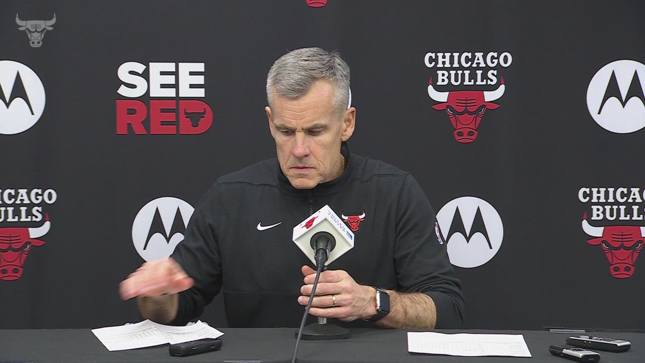 article-image: Postgame: Coach Billy Donovan Media Availability after victory against Charlotte