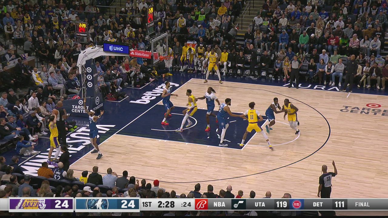 Los Angeles Lakers vs Minnesota Timberwolves Dec 21, 2023 Game Summary